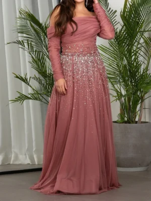 Blush Glamour Gown