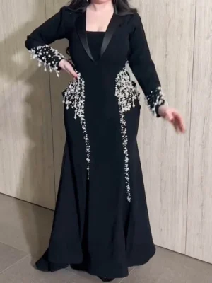 Black Pearl Evening Dress