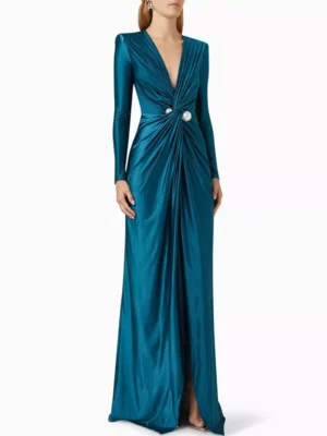 Midnight Ocean Gown
