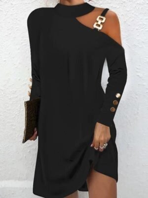 Onyx Cutout Dress