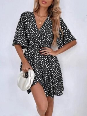Ditsy Wrap Mini