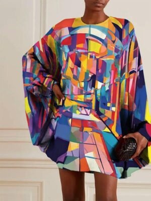 Spectrum Shift Dress